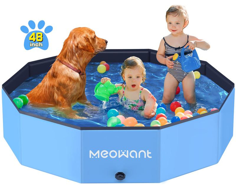 Meowant Foldable Dog Pool - Versatile Design for Outdoor Use in Various Environments #Cozyvibes #Petlife